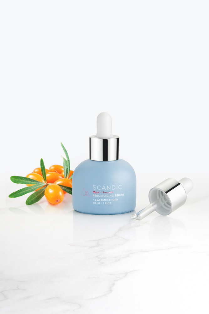 
                  
                    Load image into Gallery viewer, Mjuk Resurfacing Natural Retinol Face Serum | Natural Non-Toxic Beauty Products with Organic Ingredients for Glowing Skin | Clean luxury cosmetics blends Scandinavian roots with cutting edge skincare science | Scandic Skincare
                  
                